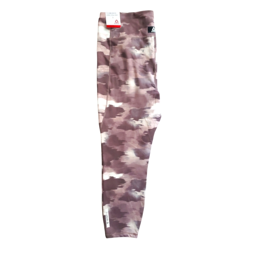 Reebok Women’s High Rise Ankle Length Comfort Leggings with Pockets Size XXXL